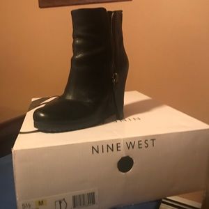 Nine West wedge boots